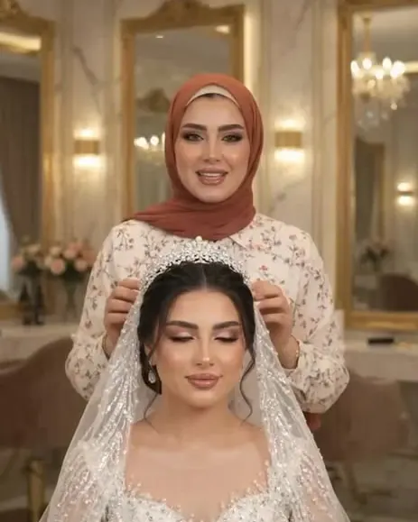 مدام براءة تجهّز عروس في براءة بيوتي سنتر